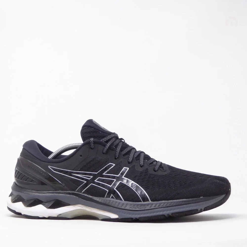 Asics Mens Gel-Kayano 27 Running Shoes Black Silver 1011A767 Size 12
